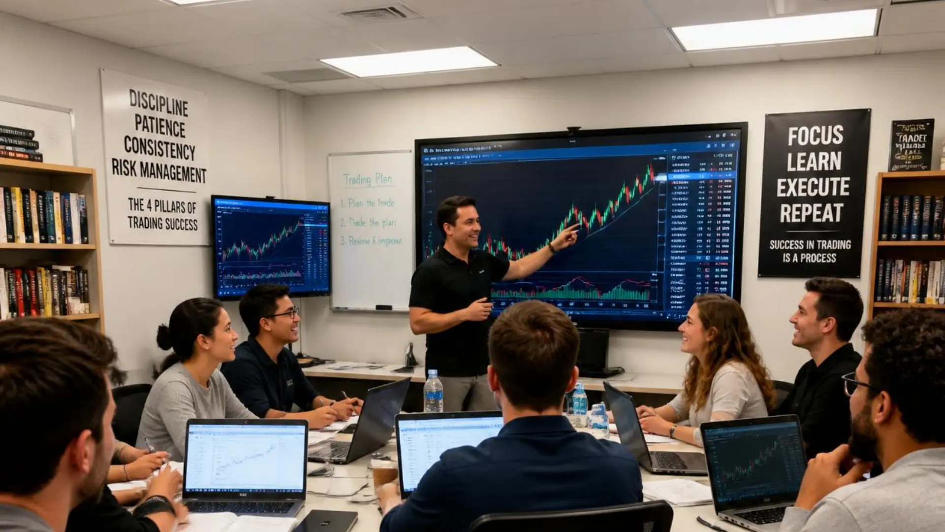 Team Work how the stock market changes bagaimana pasar saham berubah