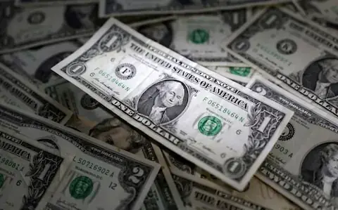 US dollar dolar AS