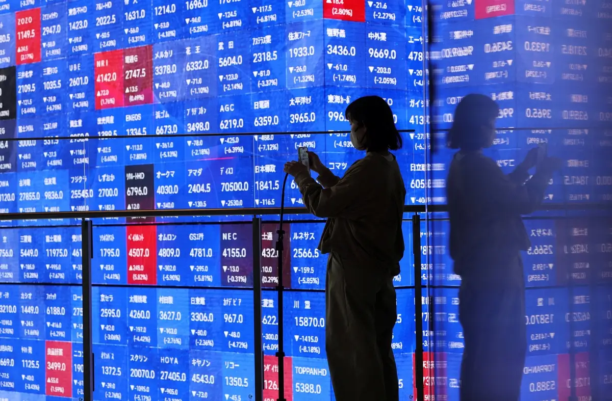 Asian shares track wall Saham Asia Mengikuti Penguatan US Treasury Yields Hit 24 Year Imbal Hasil Obligasi AS Sentuh Rekor Tertinggi