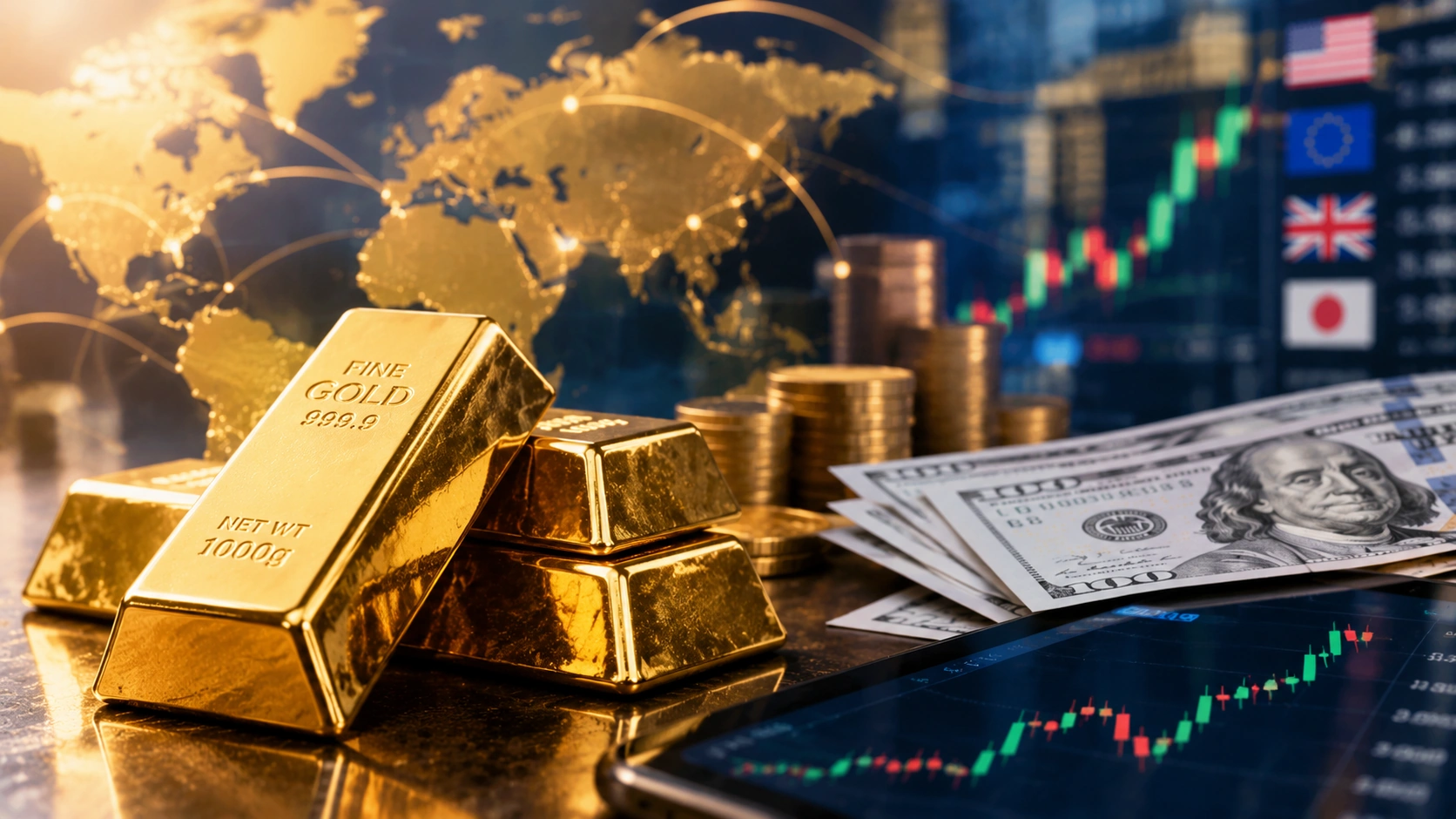 Really Moves the International Gold Price During Sebenarnya Menggerakkan Harga Emas Internasional dalam Sehari