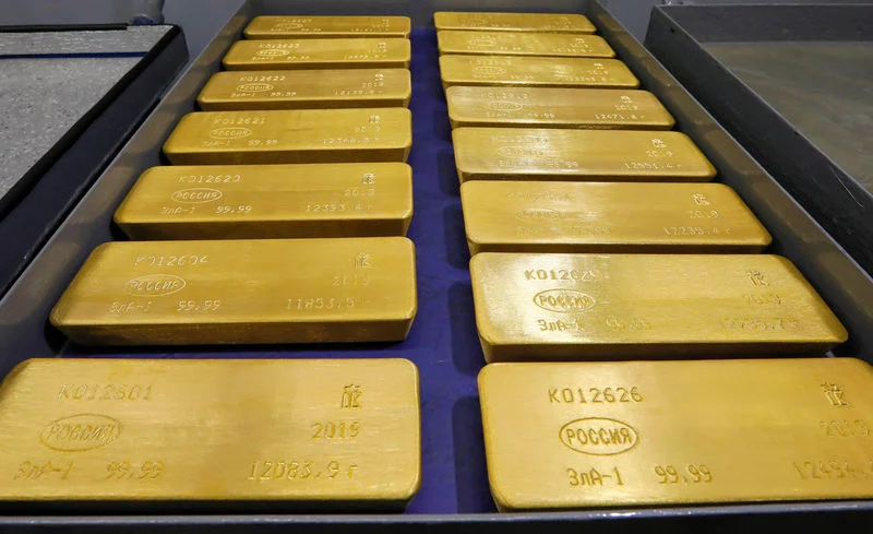 gold price near two-week high
